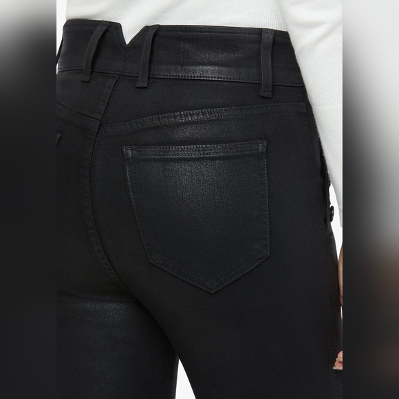 NWT JOE'S JEANS THE GEORGIA SUPER HIGH RISE SKINNY BLACK Sz 24 - Picture 11 of 11